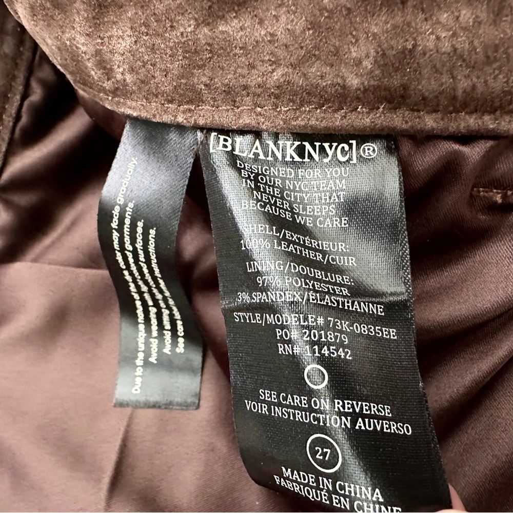 Trending Chocolate Brown Genuine Suede Leather Fall Mini Skirt - Picture 12 of 15